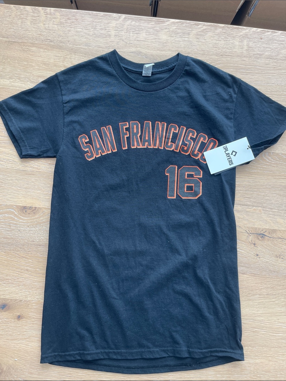 Fanatics Black San Francisco 16 Graphic Tee